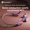 千声 SOUNDIVY RS1 Auricolari a Conduzione Ossea Bluetooth Wireless con Memoria da 32GB, Impermeabili IPX8 per Nuoto e Corsa