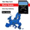 NAVINESA MCA 2022 Naving Sat Nav Europa per mappe Ford SD Mappe Mondeo Kuga Focus C-Max S-Max (2010-2014)