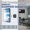 Zilvex Supporto da parete magnetico per Samsung Galaxy Tab A8 A9 S10 S9 PLUS 18W Ricarica rapida Potente rotazione magnetica a 360 gradi