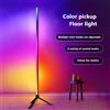 YBXZN Lampada da Terra LED RGB Intelligente Regolabile 120cm USB 5V per Decorazione d'Interni, Lampada Angolare per Soggiorno, Spedizione Gratuita
