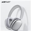 ACEFAST ANC 30dB Hybrid con cancellazione del rumore Cuffie wireless Bluetooth 5.4 Altoparlante da 40 mm Musica Sport Cuffie HiFi sopra l'orecchio