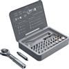 VMAN 40in1 Set di cacciaviti a cricchetto multifunzione Punte multi magnetiche Mini kit di strumenti di riparazione Strumento domestico per PC e Iphone ecc.