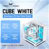 Yeah Magic Cube Custodia per PC Gaming MATX Telaio per computer desktop Custodia per camera Seaview Supporto in vetro curvo 5 ventole 240 Raffreddamento ad acqua