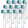 NONE Compatibile con testine di ricambio per spazzolino elettrico Oral B, ricariche professionali per testine per spazzolino per serie Pro e D