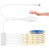 NONE 6/5/4/3/2/1 Pcs 5V COB HA CONDOTTO LA Luce di Striscia Con USB Penetrante Legno Touch Dimmer Interruttore Per Pannello Acustico armadio mensola illuminazione
