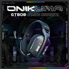 Onikuma Gt808 Tre modalità con microfono Cuffie da gioco wireless E-Sports Illuminazione RGB Supporta Bluetooth 5.3 / 2.4g / Aux 3,5 mm