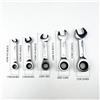 NONE Chiave a cricchetto a testa regolabile con manico corto mini chiave a cricchetto veloce hardware di riparazione auto per risparmiare manodopera strumento chiave a doppio scopo