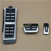 MIHUMOE Set di coperture per pedale freno a gas morto con poggiapiedi antiscivolo LHD per Audi A4 A5 A6 A7 S4 S5 S6 S7 B8 C7 Q5 Porsche Macan 2008-2018