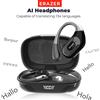ERAZER XF51 Auricolari Bluetooth V5.4 Cuffie wireless sportive Auricolari traduttore AI OWS Potenti ganci per l'orecchio per basso Microfono Open-Ear