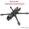Kit telaio Freestyle in fibra di carbonio FPV da 7/8 pollici per api velenose Tipo di rack: braccio DF tipo H 5,0 mm per accessori drone a lungo raggio