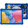 BDF Tablet PC per bambini da 10,1 pollici Sistema operativo Android11 Supporto da 4 GB e 64 GB Scheda SIM e Internet 3G Supporta software di applicazioni per bambini