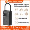XIAOMI 2024 Xiaomi Mijia Compressore d'aria elettrico portatile 2 Pro, Pompa d'aria per rilevamento della pressione dei pneumatici, Gonfiatore elettrico portatile multiutensile