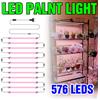 Luci per coltivazione di piante a LED Spettro completo Semi di coltura idroponica per interni Scatola di crescita di fiori Verdure Lampada per coltivazione Spina UE 30/50CM AC220V