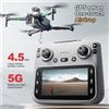 NONE 2025 Nuovo K18MAX Drone Professionale 8K HD Macchina Fotografica Evitamento Ostacoli Grande Angolo Piega RC Elicottero WIFI FPV Altezza Elicottero 5000