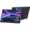 ZEUSLAP 15.6" FHD 1920x1080P Pannello IPS USB-C Fonte HDMI Monitor portatile per telefono, laptop, PC, Nintendo Switch Secondo display