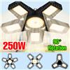 NONE 250W LED E27 Coltiva La Lampadina Spettro Completo Tenda Serra per Interni Verdura Fiore Idroponica Lampada per Coltivazione di Piante Deformabile