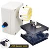 LANXSTAR Avvolgitrice per canna da pesca Macchina per rivestimento rotante in resina epossidica per canna da pesca Avvolgitrice per filo da costruzione per canna da pesca 0-50 giri/min