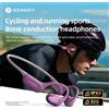千声 Auricolari a Conduzione Ossea SOUNDITY RS2 con Memoria da 32GB, IPX6 Resistenti al Sudore per Corsa e Ciclismo