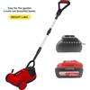 tungfull Tosaerba elettrico 21V Tagliaerba elettrico a spinta manuale Tosaerba elettrico Macchina da taglio Home Litio Weeder Trimmer da prato a batteria