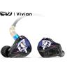 CVJ Auricolari IEM CVJ Vivian 10mm a Doppio Magnete per Bassi - Suono a Forma di V, Cavo Staccabile, Faceplate Anime, Alta Qualità