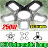 250W HA CONDOTTO LA Lampadina E27 Lampada Da Garage 220V Faretti Pieghevoli Deformabili 110V Bianco Freddo/Caldo Per La Casa Magazzino Officina Seminterrato