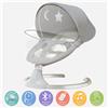 Magic ZC（母婴） Culla elettrica Bluetooth con zanzariera Musica Bluetooth Sedia a dondolo per bambini Culla multifunzionale per neonati 2024