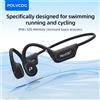 POLVCDG X9 Auricolari a Conduzione Ossea 32G Impermeabili IPX8 Design Aperto per Nuoto Corsa Ciclismo Auricolari da Appendere