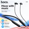 HOCO Auricolari Bluetooth 5.3 wireless con archetto da collo Altoparlante da 10 mm Cuffie sportive per musica e design magnetico Auricolari USB C appesi al collo