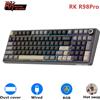 RK Tastiera Meccanica Cablata RK ROYAL KLUDGE R98Pro con Guarnizione, 98 Tasti RGB, Hot-swappable, Pulsanti Plug-in, Tastiera da Gaming con Keycaps in PBT