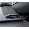 MIHUMOE 2 pezzi adesivo per copertura presa d'aria console centrale per auto in fibra di carbonio per Lexus UX200 UX250h UX300e 2019-2024