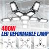 CanLing Lampadina LED da 400 W E27/E26 Lampada da garage AC 220 V Faretti Plafoniera pieghevole deformabile 110 V per magazzino domestico Officina Seminterrato