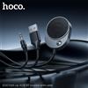 HOCO E150 Ricevitore Bluetooth 5.4 AUX automatico con supporto cavo Chiamate di controllo cablate Cavo dongle jack da 3,5 mm Kit audio per auto vivavoce