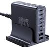 URVNS Caricatore GaN da 250 W USB C Caricatore rapido da tavolo USB tipo C PD3.1 a 8 porte Ricarica rapida per iPhone 16 15 14 Samsung S24 Xiaomi Laptop