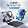 DUX DUCIS Tastiera Bluetooth con touchpad per iPad 11 pollici, compatibile con iPad Pro 2024, iPad Air 7/6/5 Custodia protettiva per tastiera