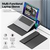 DUX DUCIS Supporto pieghevole per custodia per laptop DUX DUCIS con ricarica wireless 2 in 1 per iPhone Watch AirPods Borsa da trasporto per notebook portatile