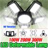 NONE E27/E26 Lampadina A LED 220V Lampada da Garage Deformazione Faretti Pieghevoli 110V 100W 200W 300W Per Casa Magazzino Officina Seminterrato