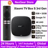 XIAOMI Nuovo Xiaomi TV Box S di terza generazione, lettore multimediale Google TV 4K UHD, Dolby Vision HDR10 + Smart Android TV Box, set-top box assistente Google