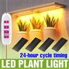 CanLing DC5V USB LED Coltiva le luci Spettro completo Quantum Board Lampada di coltivazione con temporizzazione Accensione/spegnimento automatico per fiori in vaso Pianta grassa