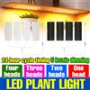 USB DC5V LED Pianta Coltiva La Luce Spettro Completo Quantum Board Lampada di Coltivazione 1/2/3/4 Testa Dimmerabile 8/12/16 Ora di Temporizzazione Accensione/Spegnimento Automatico