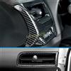 MIHUMOE LHD In Fibra di Carbonio Console Centrale Lato Air Vent Copertura Trim Per Lexus UX200 UX250h UX300e 2019 2020 2021 2022