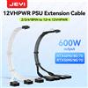JEYI Cavo adattatore da 12VHPWR a 8 pin Cavo di prolunga di alimentazione GPU da 2/3/4x8 pin a 12 + 4 pin per scheda grafica RTX 4090/80/70 e 5090/80/70