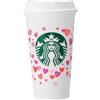 Starbucks Tazza riutilizzabile Starbucks Color Changing 16 oz San Valentino 2022 Limite...