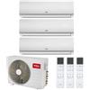 TCL CONDIZIONATORE TCL ELITE F2 TRIAL SPLIT 12000+12000+12000 BTU INVERTER R32 MT2730 A++ WIFI