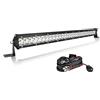 AUXTINGS Faro da Lavoro LED 61 cm 180W Sottile - Faretto Fuoristrada Fendinebbia Barra Luci Con Kit Cablaggio per Trattore Camion Off Road Auto 4x4 4WD Barca, 12V 24V Impermeabile 6000K