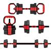 SPORTNOW Set di manubri regolabili 4-in-1, 15 kg, Rosso | Aosom Italy