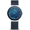 BERING Donna Analogico Quarzo Ceramic Orologio con Cinturino in Acciaio inossidabile Cinturino e Vetro zaffiro 11435-387