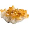 TENET - Pietra grezza naturale per cristalloterapia meditazione reiki (DRUSA DI QUARZO CITRINO MADERA 200-300gr)