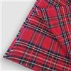 BenasciuttiCasa Tessuto a metro tinto filo scozzese Tartan rosso 185x140 cm Bossi casa