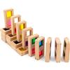 ANDREU TOYS Domino Traslucido in Legno - 28 Tessere