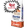 MONGE CANE CROCCHETTA ALL BREEDS PUPPY & JUNIOR SALMONE E RISO 12 KG [PREZZO A CONFEZIONE - acquisto min. 4 confezioni]
